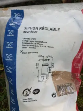 SIPHON REGLABLE
