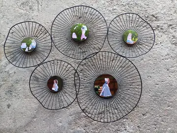 ensemble miroirs décoratifs