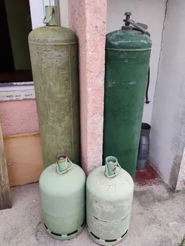bouteille de gaz vide