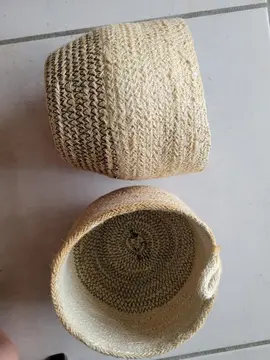 2 petits paniers 14cm diamètre