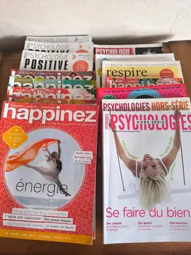 Magazines bien-être et psychologie positive