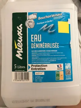 bidon propre vide