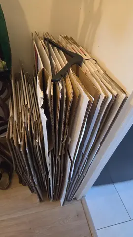 cartons de déménagement et papier bulle