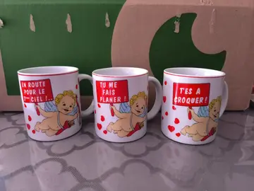 Lot de 3 mugs