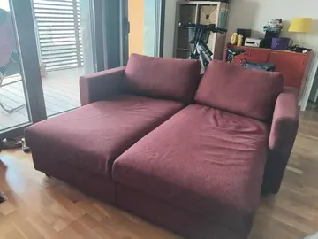 Canapé VIMLE avec 2 méridiennes et 2 coffres de rangement