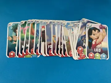 cartes DISNEY de chez LECLERC