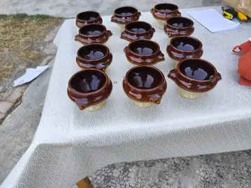 ensemble de bol de soupe 12 pièces (non séparables)