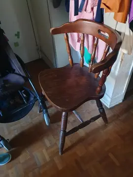 chaise bois massif