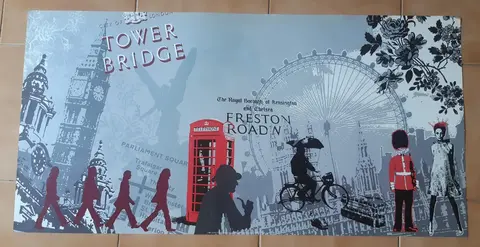 Poster Londres 100 x 50 cm