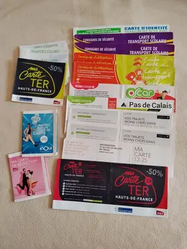 17 pochettes publicitaires pour carte de transport