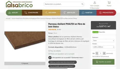 Panneaux résilients