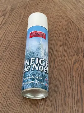 aérosol neige Noël