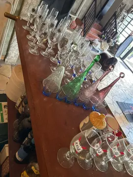 lot de verres - différents modèles