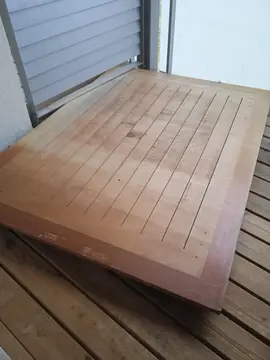 sommier tout en bois