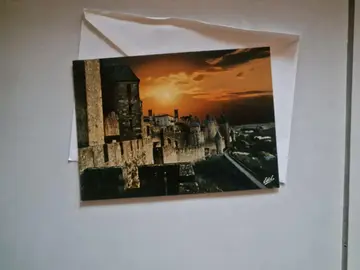 Grande carte postale Carcassonne