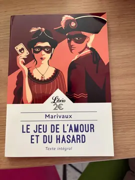 Le jeu de l’amour et du hasard de MARIVAUX