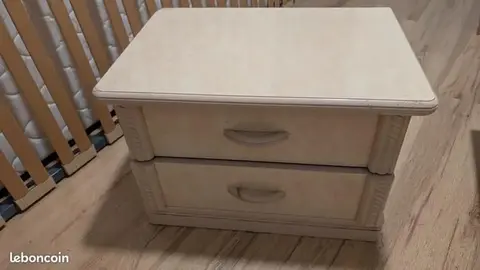 2 tables de nuit