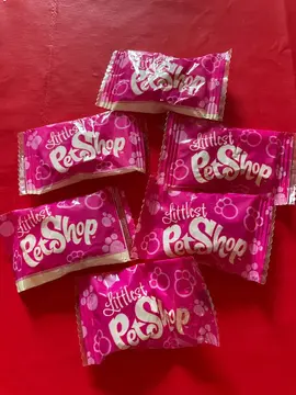 Lot de sachets de bonbons PetShop, emballages individuels roses