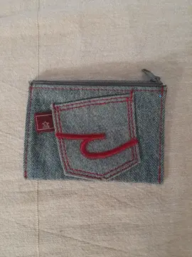 petit porte monnaie en jean