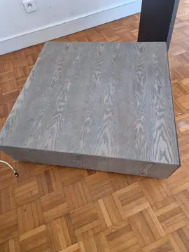 table basse bois gris