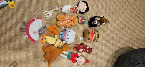 lot de peluches