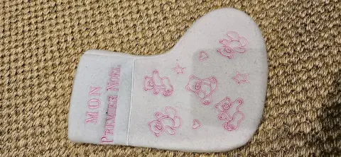 chaussette premier Noel