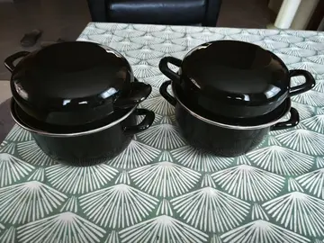 2 marmites à moules