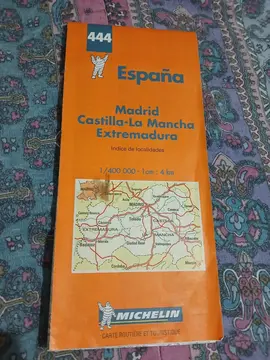 Carte Espagne Michelin