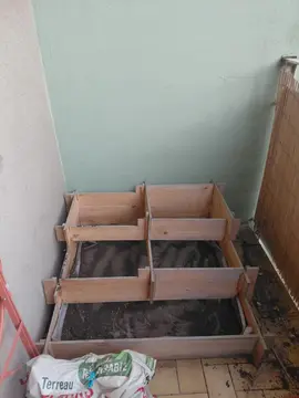 Petit carré potager