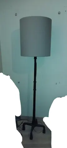 lampadaire fer forgé avec ampoule