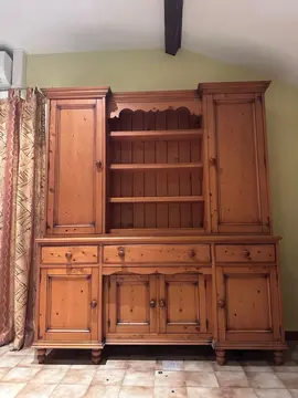 Meuble rangement bois