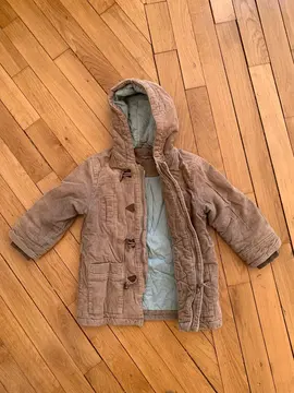 manteau eFANTA 4-6 ans doublé