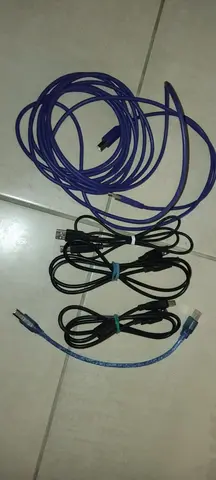 5 câbles usb-a usb-b imprimante