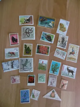 Timbres Animaux Végétaux LOT 119