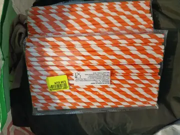 paille en carton