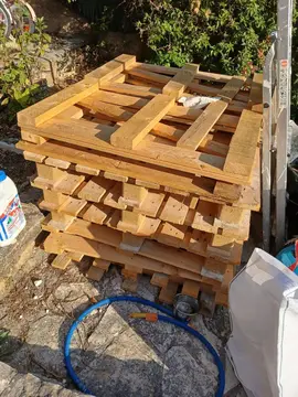 palettes a venir chercher aujourd'hui