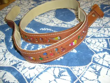Ceinture cuir Long. 1,15m