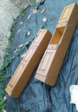 deux meubles colonnes