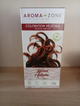 coloration végétale henné auburn
