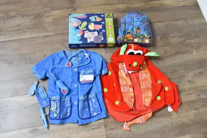 puzzles et déguisements enfant 3-5ans