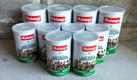 Lot de 10 boîtes métalliques