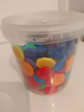 lot de boutons pour activité manuelle