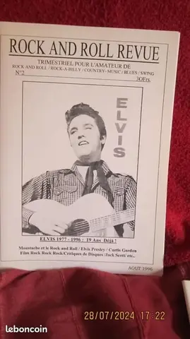 Rock and Roll Revue - au numéro ou lot 22 numéros + hors-série Elvis