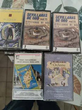 60 cassettes en espagnol & divers