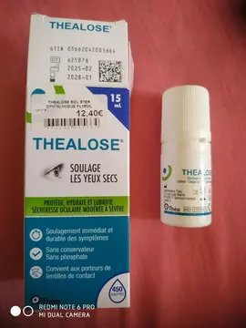 Collyre THEALOSE 15 ml val 01/2028