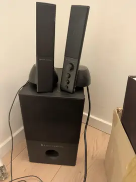 enseignement altec lansing avec son caisson