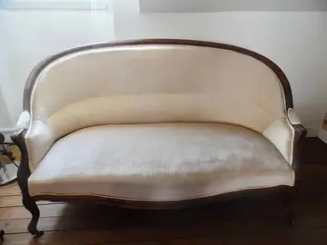 canapé style louis XV