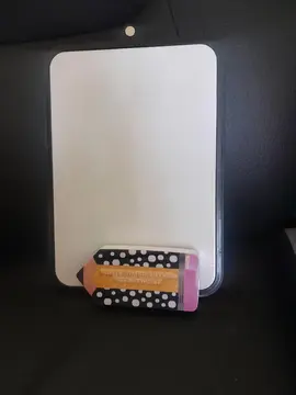 ardoise + tampon effaceur