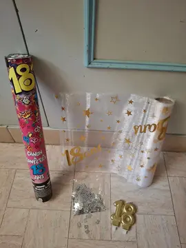 Décoration anniversaire 18 ans