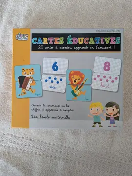 Jeu Cartes éducatives pour jeune enfant
